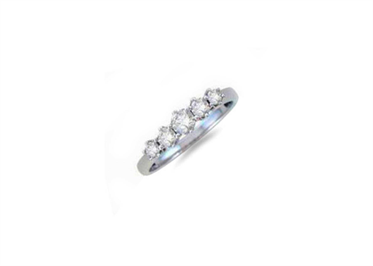 CZ Studded Ring